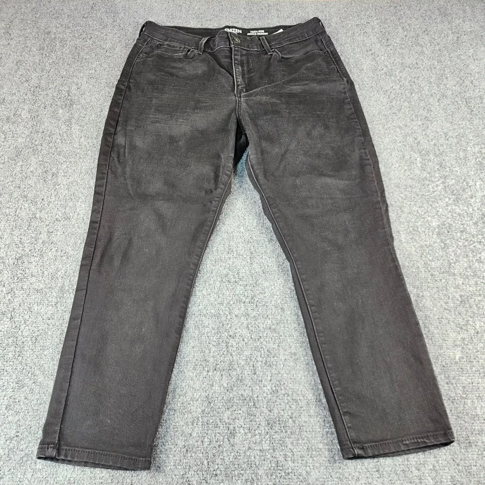 Denizen‎ from Levis High Rise Ankle Skinny Jeans Black 14S 32x30 558740001